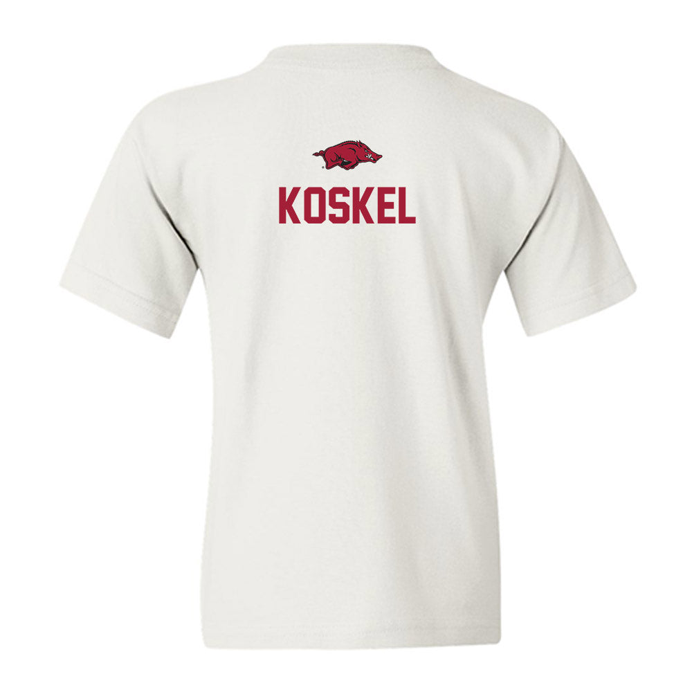 Arkansas - NCAA Women's Tennis : Anet Koskel - Classic Shersey Youth T-Shirt-1