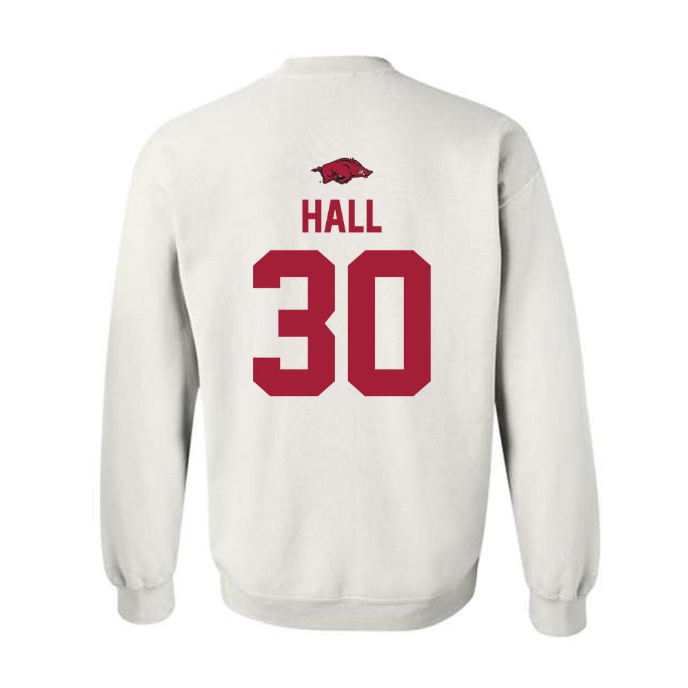 Arkansas - NCAA Softball : Khamari Hall - Classic Shersey Crewneck Sweatshirt-1