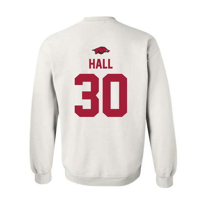 Arkansas - NCAA Softball : Khamari Hall - Classic Shersey Crewneck Sweatshirt-1