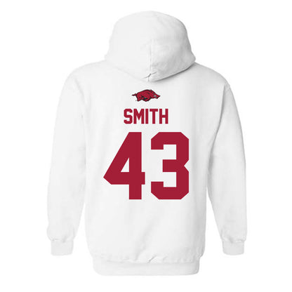 Arkansas - NCAA Baseball : Kade Smith - Classic Shersey Hooded Sweatshirt-1