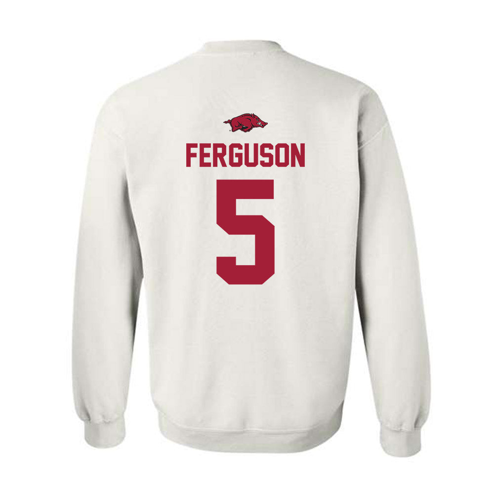 Arkansas - NCAA Football : Ja'kayden Ferguson - Classic Shersey Crewneck Sweatshirt-1