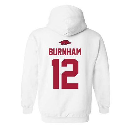 Arkansas - NCAA Softball : Payton Burnham - Classic Shersey Hooded Sweatshirt-1