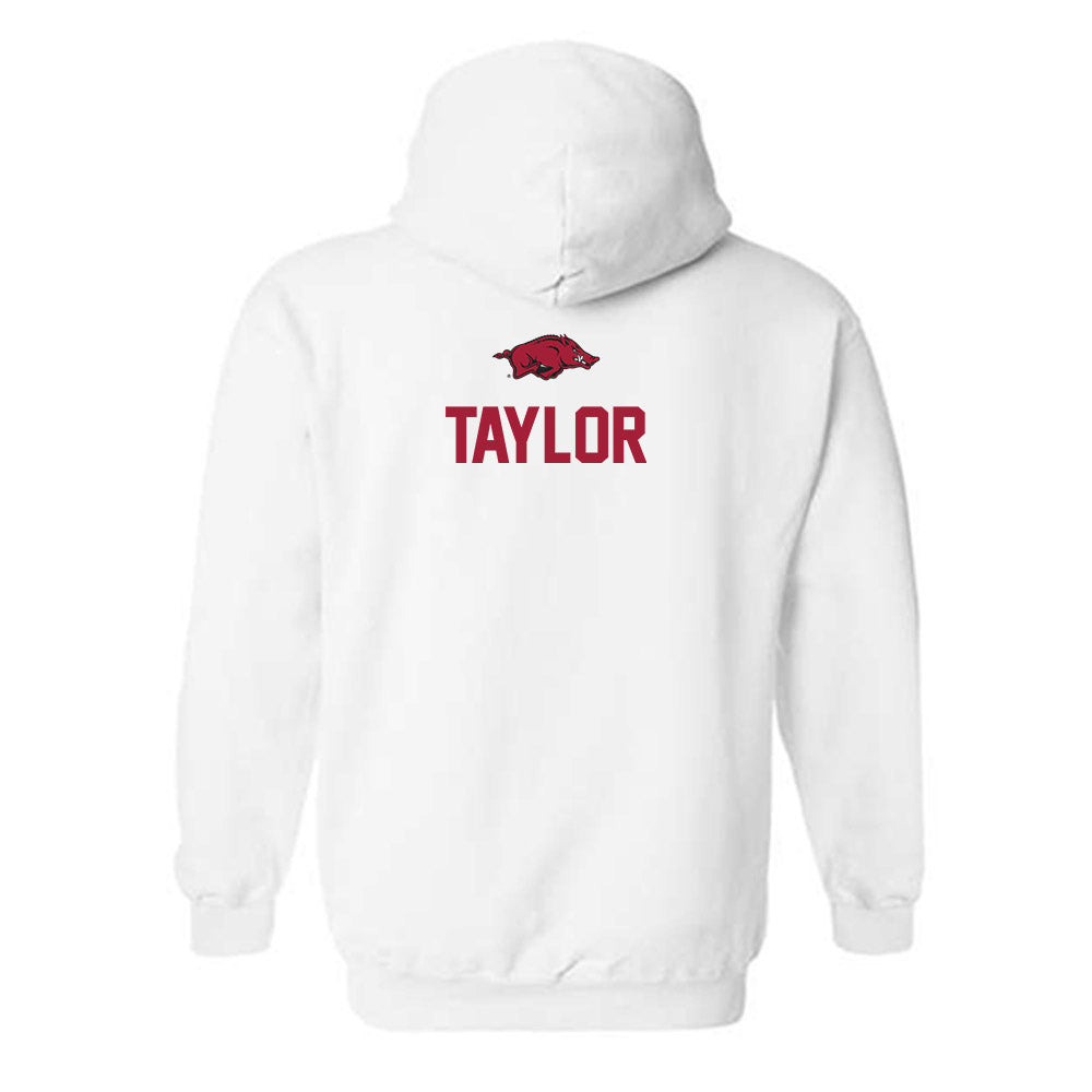 Arkansas - NCAA Men's Track & Field : Tyrice Taylor - Classic Shersey Hooded Sweatshirt-1