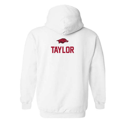Arkansas - NCAA Men's Track & Field : Tyrice Taylor - Classic Shersey Hooded Sweatshirt-1