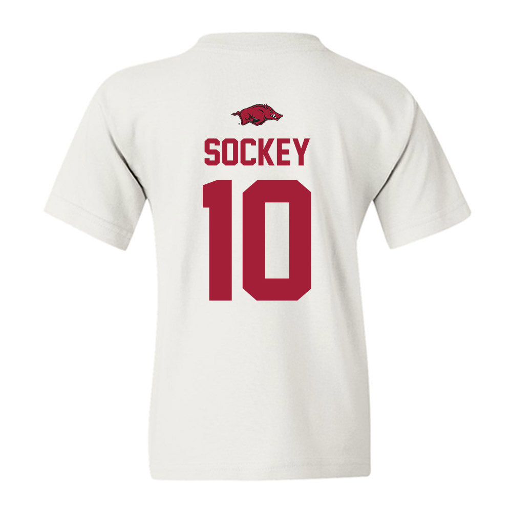 Arkansas - NCAA Softball : Ally Sockey - Classic Shersey Youth T-Shirt-1