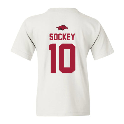 Arkansas - NCAA Softball : Ally Sockey - Classic Shersey Youth T-Shirt-1