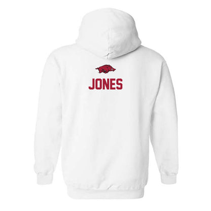 Arkansas - NCAA Women's Gymnastics : Madelynn Jones - Classic Shersey Hooded Sweatshirt-1