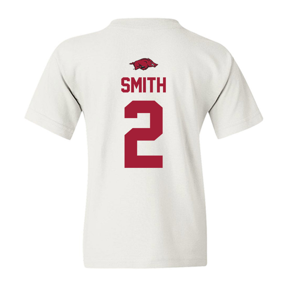 Arkansas - NCAA Women's Soccer : Keegan Smith - Classic Shersey Youth T-Shirt-1