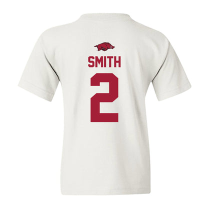 Arkansas - NCAA Women's Soccer : Keegan Smith - Classic Shersey Youth T-Shirt-1