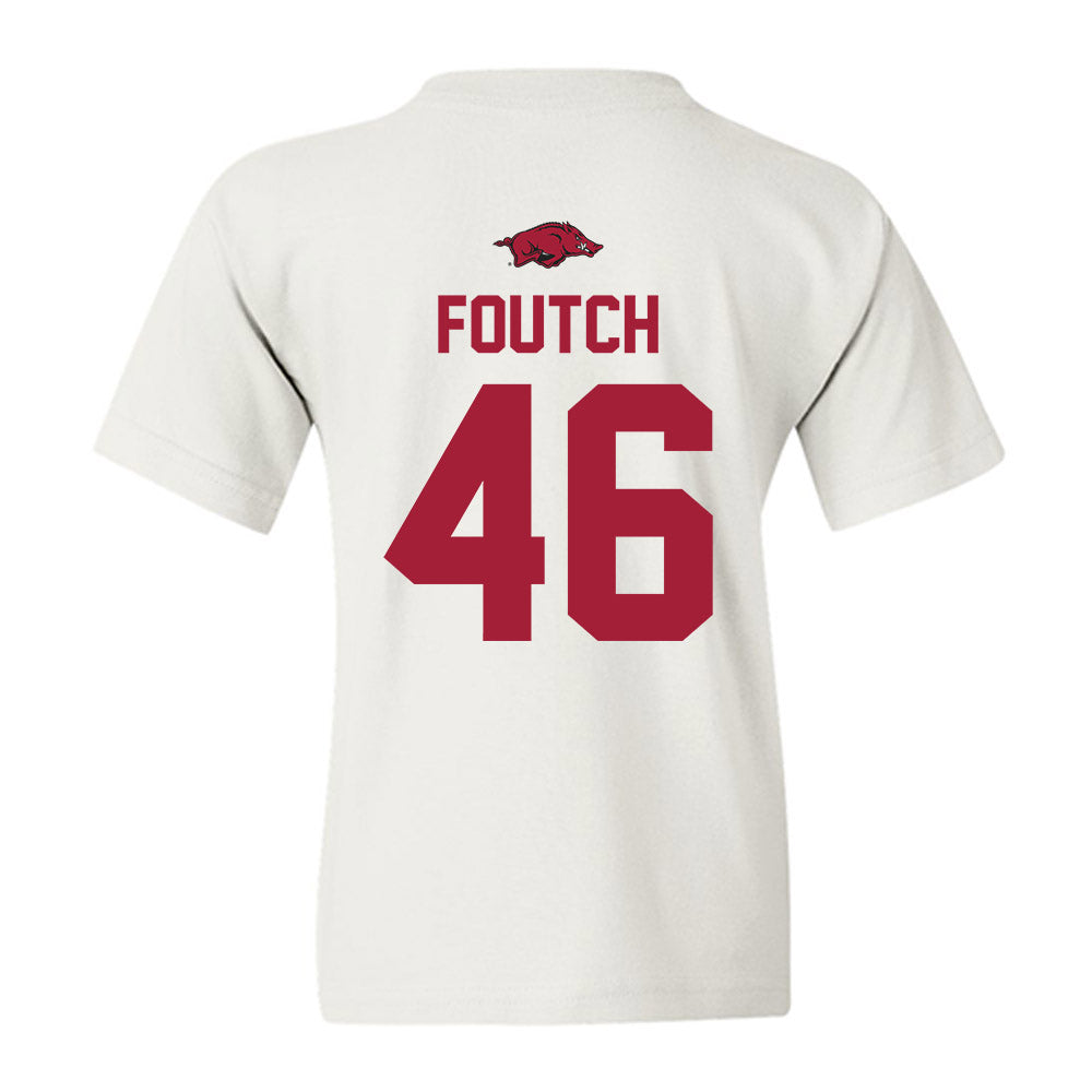 Arkansas - NCAA Baseball : Christian Foutch - Classic Shersey Youth T-Shirt-1