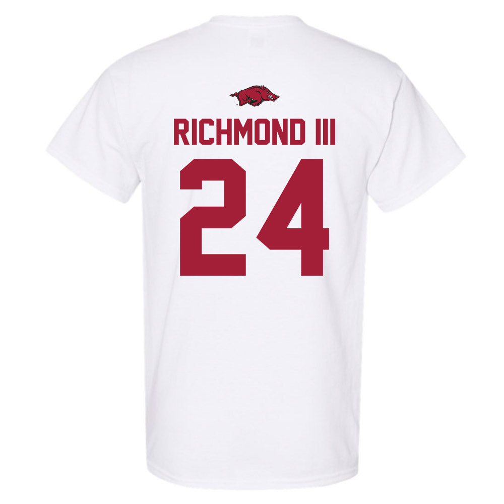 Arkansas - NCAA Men's Basketball : Billy Richmond III - Classic Shersey T-Shirt-1