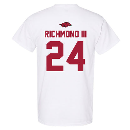 Arkansas - NCAA Men's Basketball : Billy Richmond III - Classic Shersey T-Shirt-1