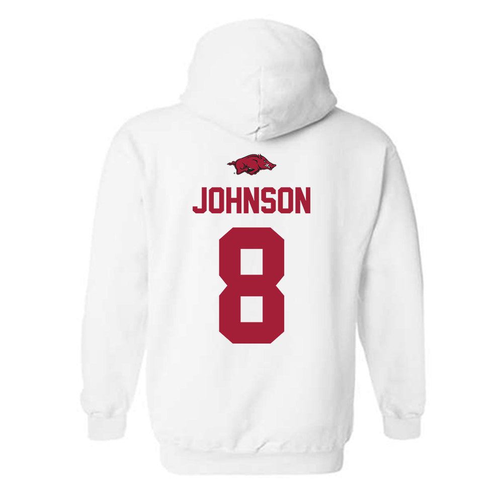 Arkansas - NCAA Football : Jayden Johnson - Classic Shersey Hooded Sweatshirt-1