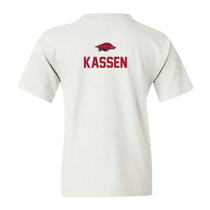 Arkansas - NCAA Men's Track & Field : Cale Kassen - Classic Shersey Youth T-Shirt-1