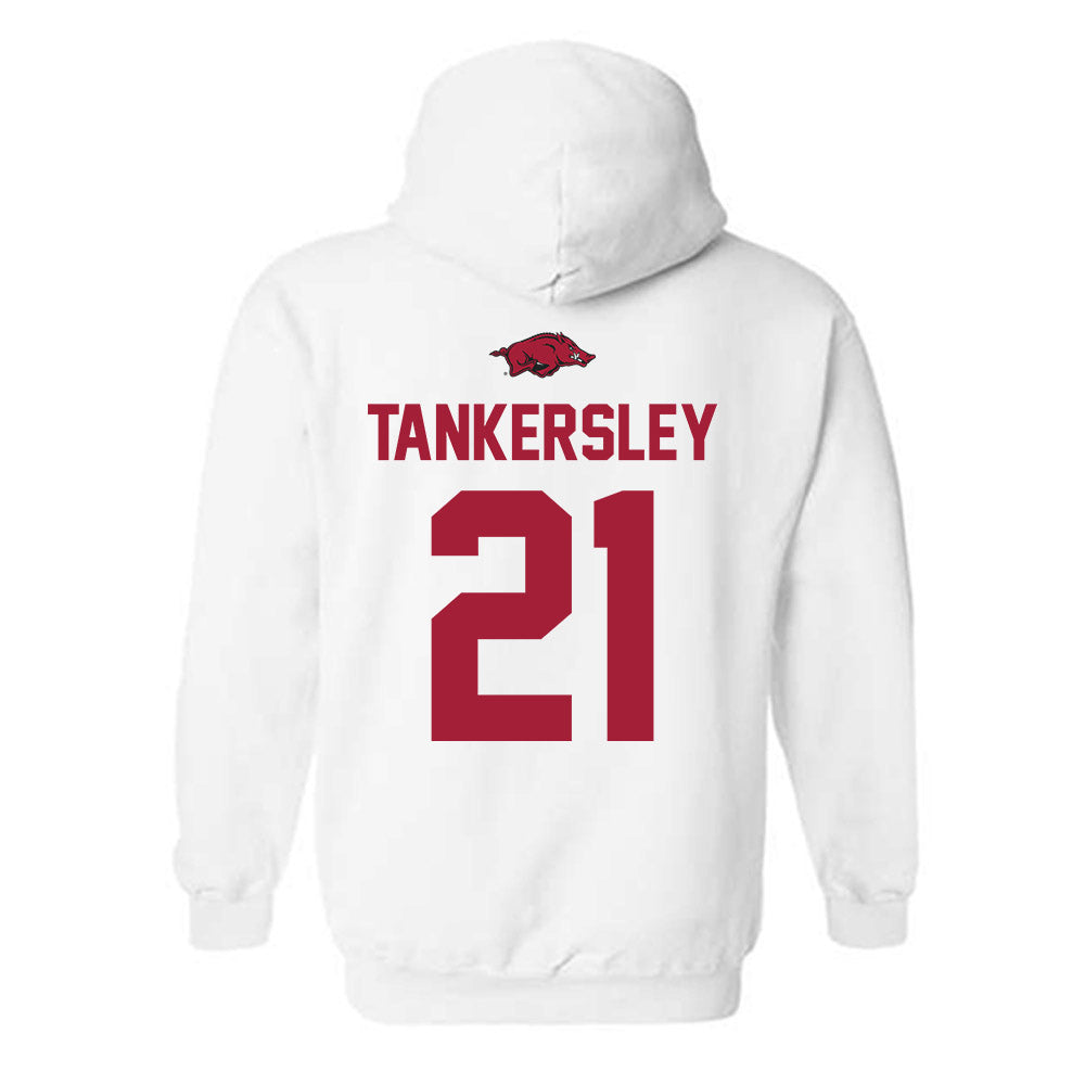 Arkansas - NCAA Women's Soccer : Ava Tankersley - Classic Shersey Hooded Sweatshirt-1