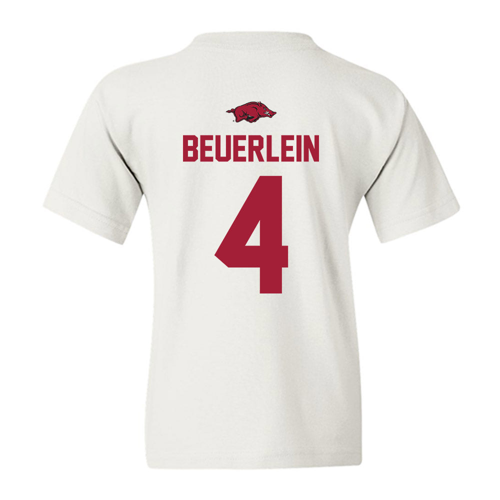 Arkansas - NCAA Softball : Reis Beuerlein - Classic Shersey Youth T-Shirt-1