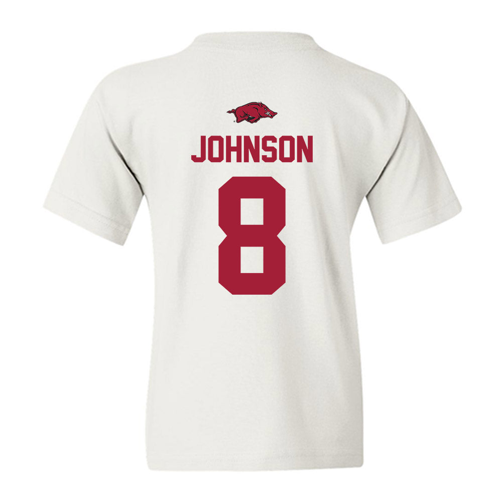 Arkansas - NCAA Football : Jayden Johnson - Classic Shersey Youth T-Shirt-1