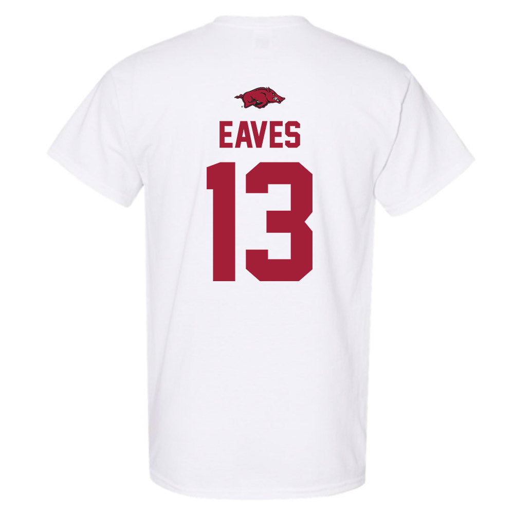 Arkansas - NCAA Baseball : Steele Eaves - Classic Shersey T-Shirt-1