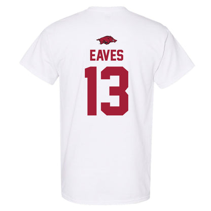 Arkansas - NCAA Baseball : Steele Eaves - Classic Shersey T-Shirt-1