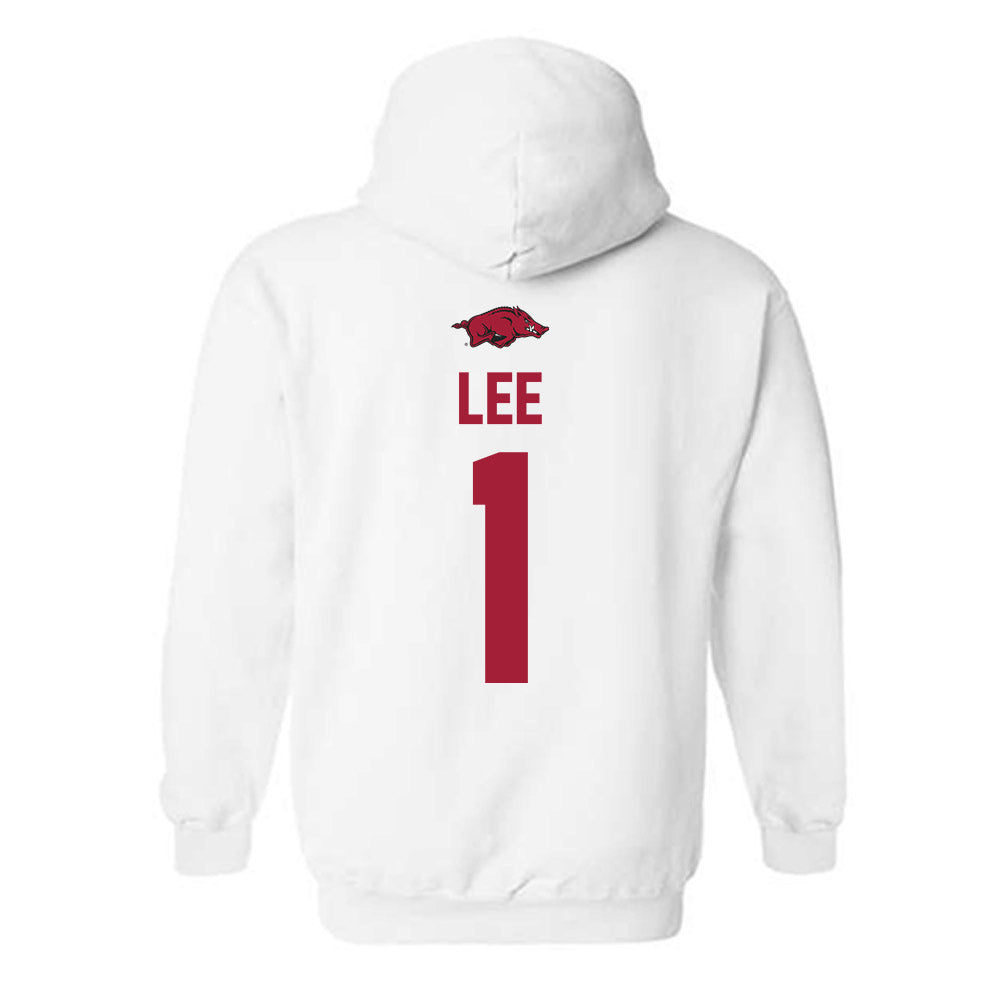 Arkansas - NCAA Football : Phillip Lee - Classic Shersey Hooded Sweatshirt-1