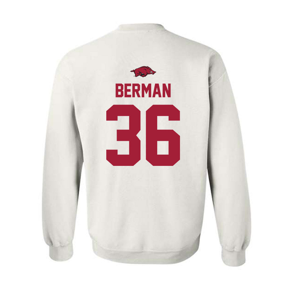 Arkansas - NCAA Women's Soccer : Taylor Berman - Classic Shersey Crewneck Sweatshirt-1