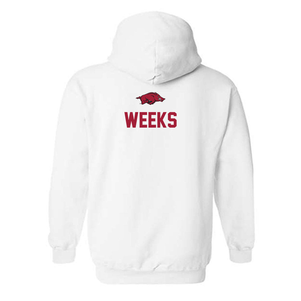 Arkansas - NCAA Women's Gymnastics : Julianna Weeks - Classic Shersey Hooded Sweatshirt-1