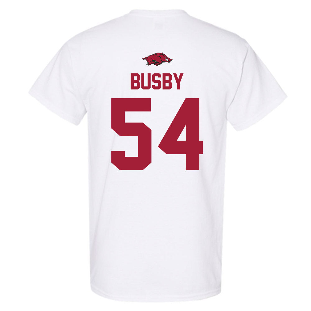 Arkansas - NCAA Baseball : Kel Busby - T-Shirt