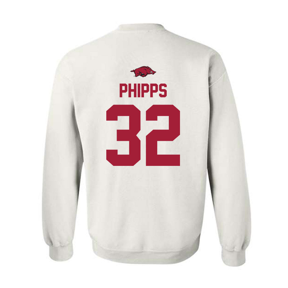 Arkansas - NCAA Football : Landon Phipps - Classic Shersey Crewneck Sweatshirt-1