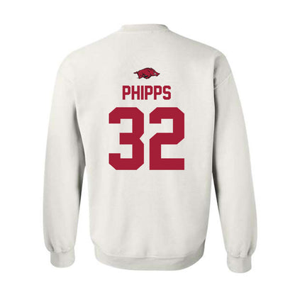 Arkansas - NCAA Football : Landon Phipps - Classic Shersey Crewneck Sweatshirt-1