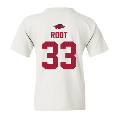 Arkansas - NCAA Baseball : Zach Root - Classic Shersey Youth T-Shirt-1