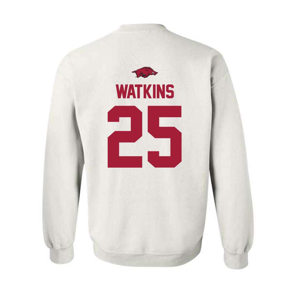 Arkansas - NCAA Men's Basketball : Kareem Watkins - Classic Shersey Crewneck Sweatshirt-1