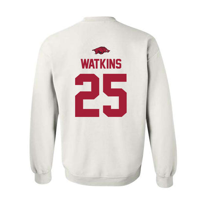 Arkansas - NCAA Men's Basketball : Kareem Watkins - Classic Shersey Crewneck Sweatshirt-1