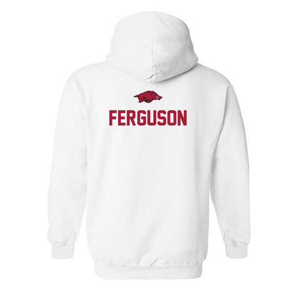 Arkansas - NCAA Women's Tennis : Katie Ferguson - Classic Shersey Hooded Sweatshirt-1