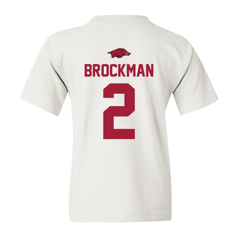 Arkansas - NCAA Softball : Kylie Brockman - Classic Shersey Youth T-Shirt-1