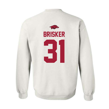 Arkansas - NCAA Football : Blake Brisker - Classic Shersey Crewneck Sweatshirt-1