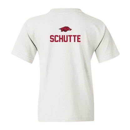 Arkansas - NCAA Women's Golf : Abbey Schutte - Classic Shersey Youth T-Shirt-1