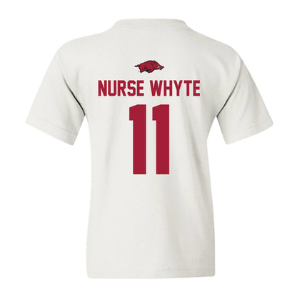 Arkansas - NCAA Women's Soccer : Aniyah Nurse Whyte - Classic Shersey Youth T-Shirt-1