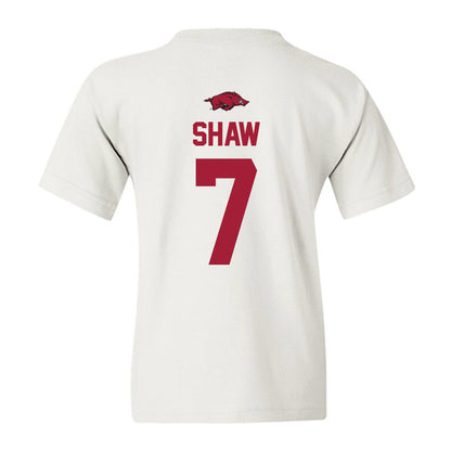 Arkansas - NCAA Football : Bradley Shaw - Youth T-Shirt-1