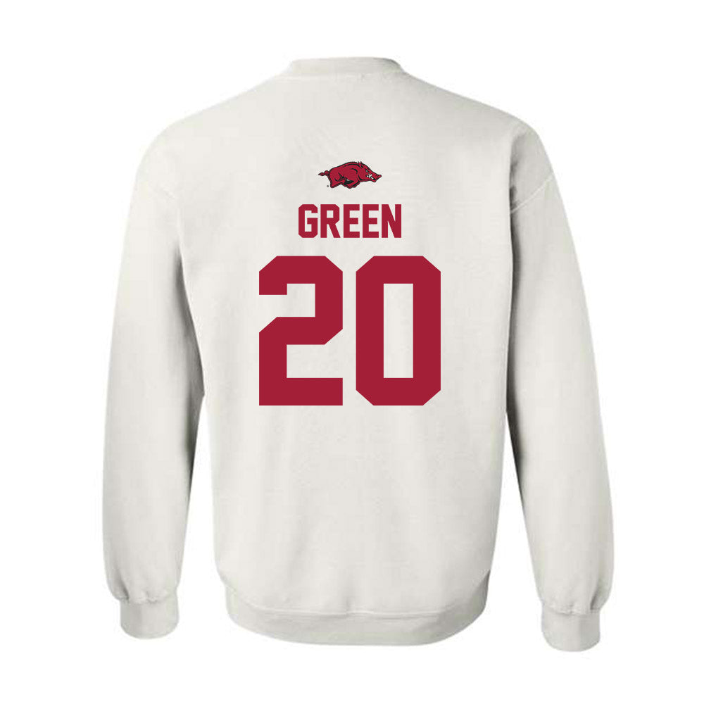 Arkansas - NCAA Football : AJ Green - Classic Shersey Crewneck Sweatshirt-1