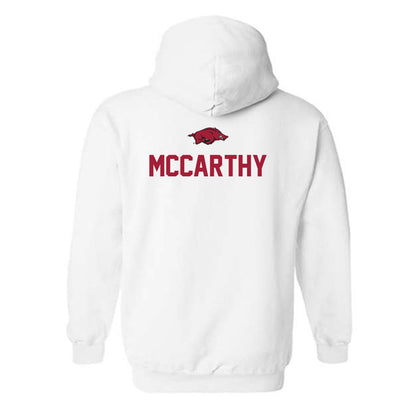 Arkansas - NCAA Women's Tennis : Morgan McCarthy - Classic Shersey Hooded Sweatshirt-1