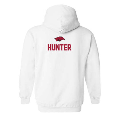 Arkansas - NCAA Women's Swimming & Diving : Lindy Hunter - Classic Shersey Hooded Sweatshirt-1