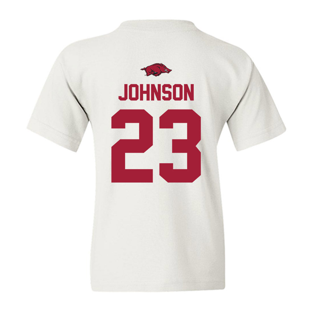 Arkansas - NCAA Softball : Reagan Johnson - Classic Shersey Youth T-Shirt-1