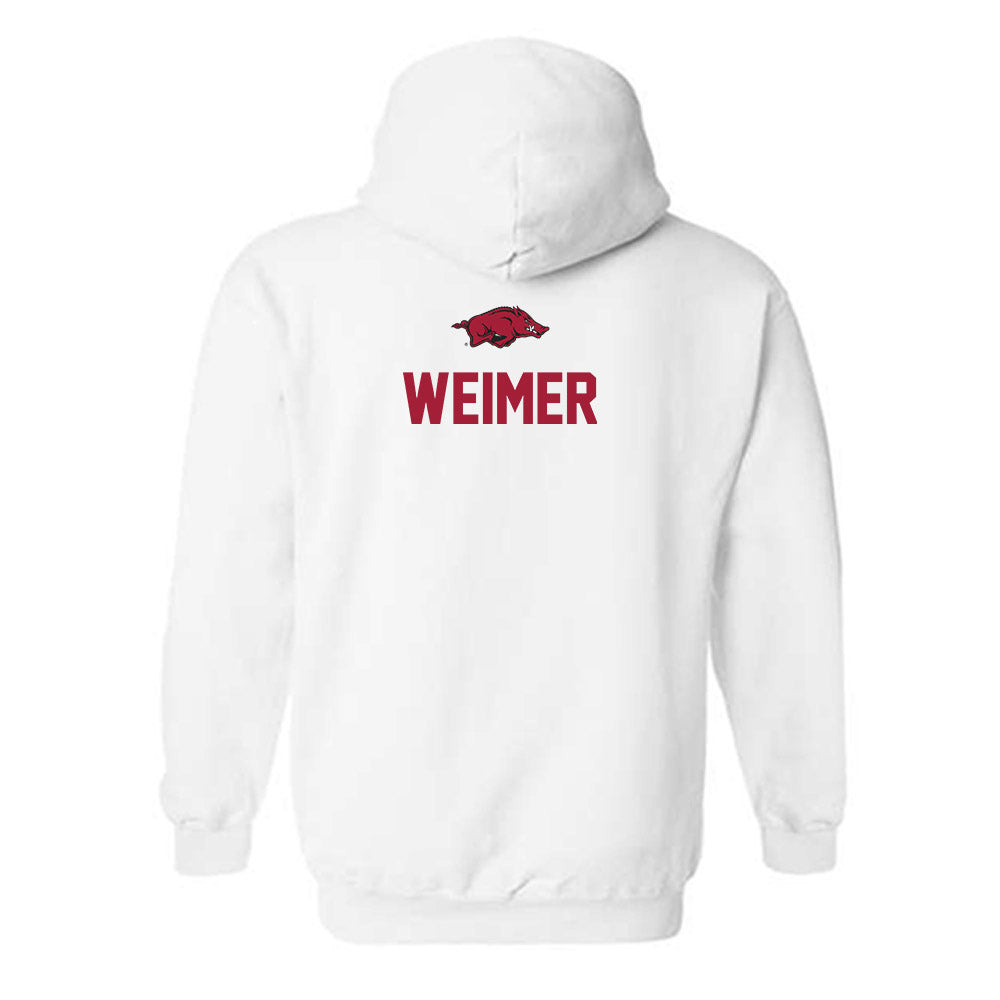 Arkansas - NCAA Women's Track & Field : Bradley Weimer - Classic Shersey Hooded Sweatshirt-1