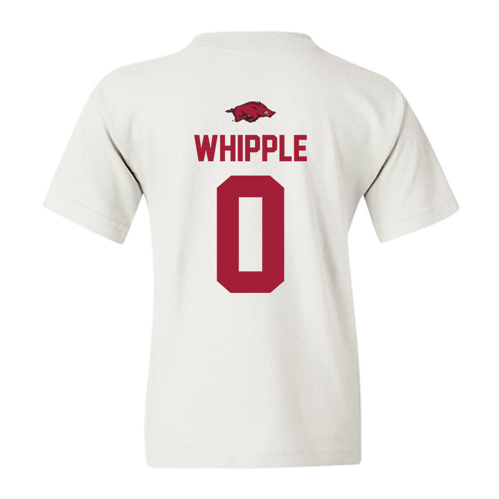 Arkansas - NCAA Women's Soccer : Peyton Whipple - Classic Shersey Youth T-Shirt-1