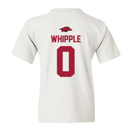 Arkansas - NCAA Women's Soccer : Peyton Whipple - Classic Shersey Youth T-Shirt-1