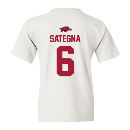 Arkansas - NCAA Football : Isaiah Sategna - Classic Shersey Youth T-Shirt-1