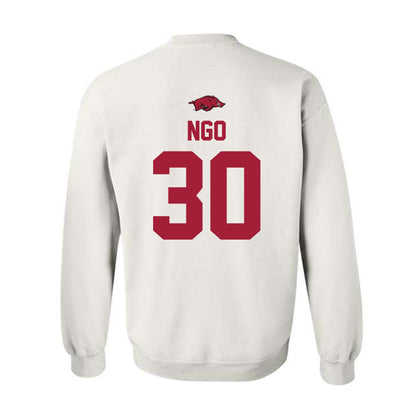 Arkansas - NCAA Football : Ashton Ngo - Classic Shersey Crewneck Sweatshirt-1