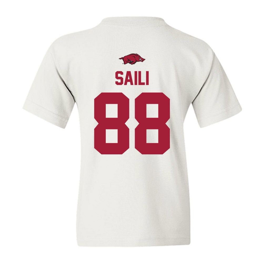 Arkansas - NCAA Football : Danny Saili - Classic Shersey Youth T-Shirt-1