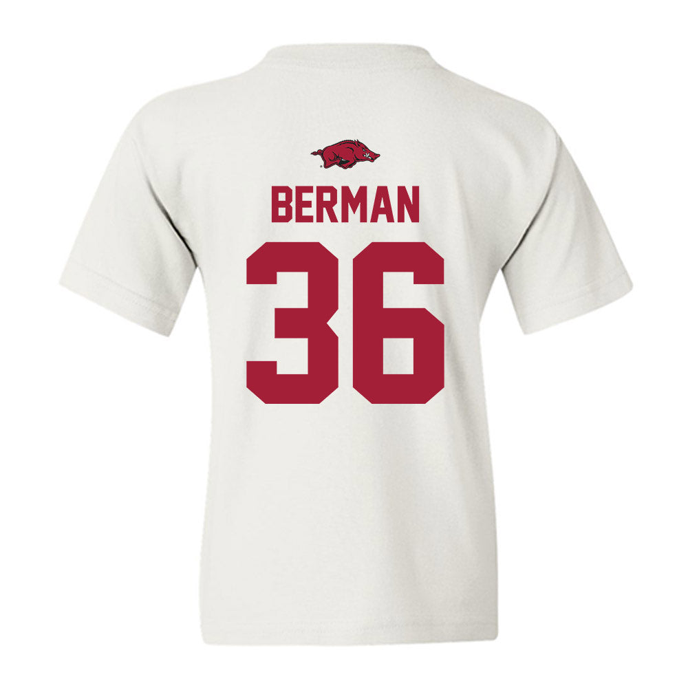 Arkansas - NCAA Women's Soccer : Taylor Berman - Classic Shersey Youth T-Shirt-1