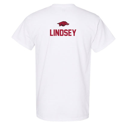 Arkansas - NCAA Men's Track & Field : Link Lindsey - T-Shirt